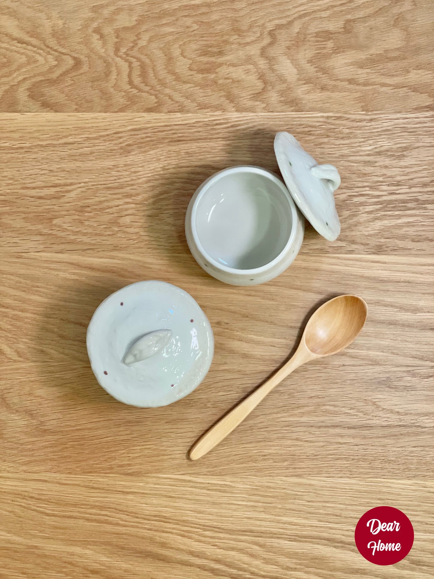 日本製 ❘ 可愛波點美濃燒茶碗蒸 (9cm)