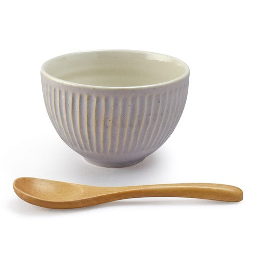 日本製 ❘ Ripple系列美濃燒對碗禮盒 (連木匙)