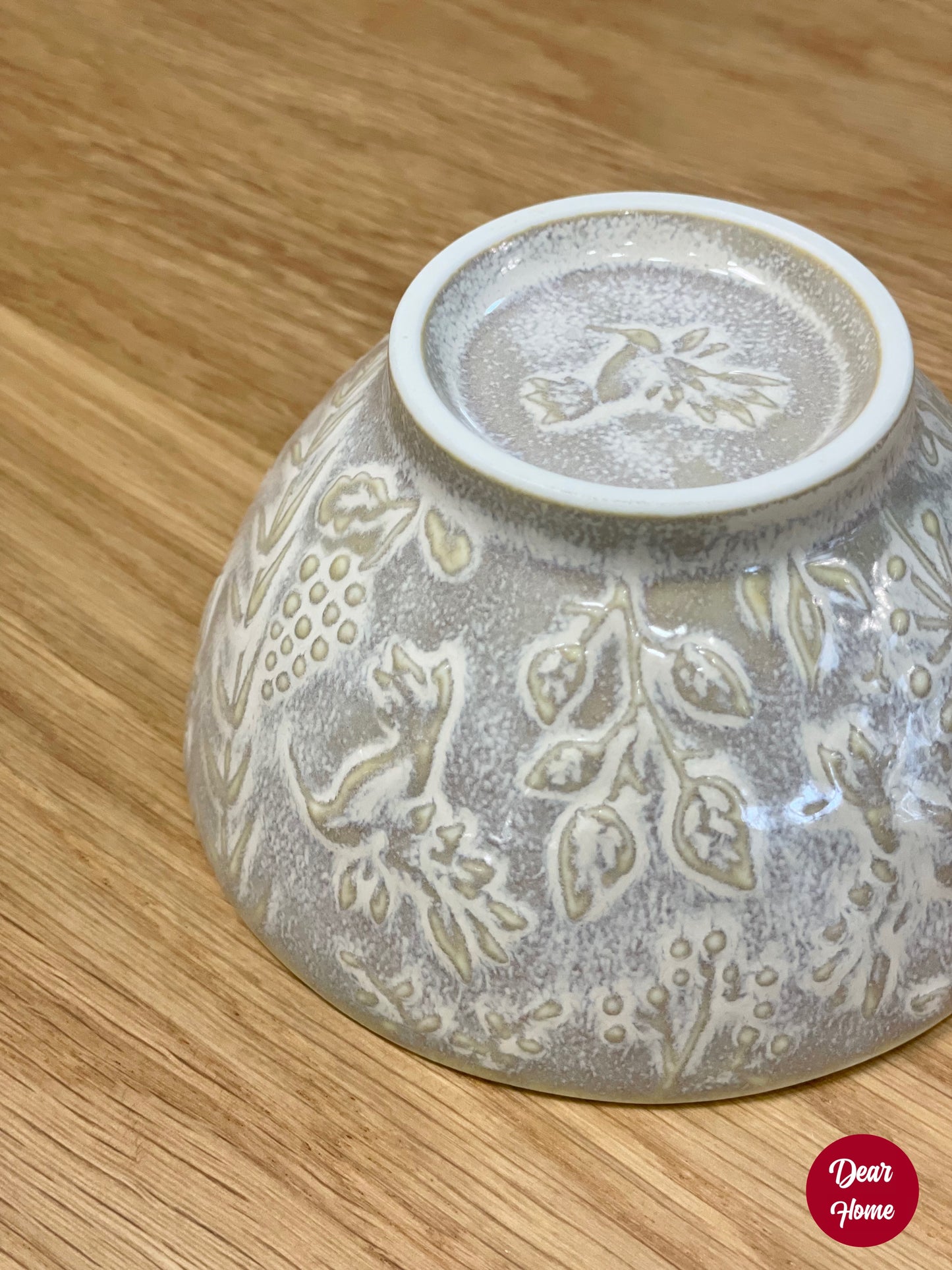 日本製 ❘ 美濃燒蜂鳥浮雕飯碗 (12.5cm)