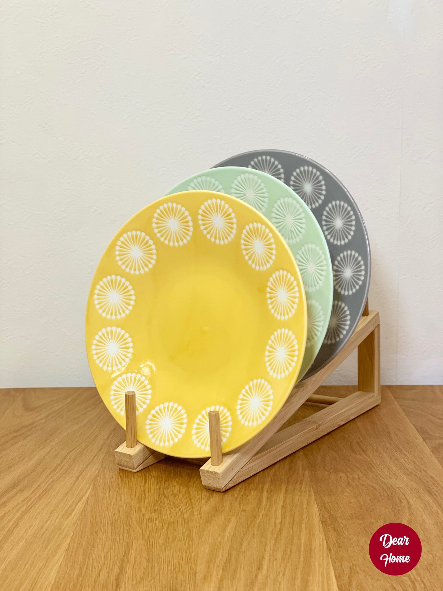 日本製 ❘ Moco系列蒲公英美濃燒餐碟 (22.2cm)
