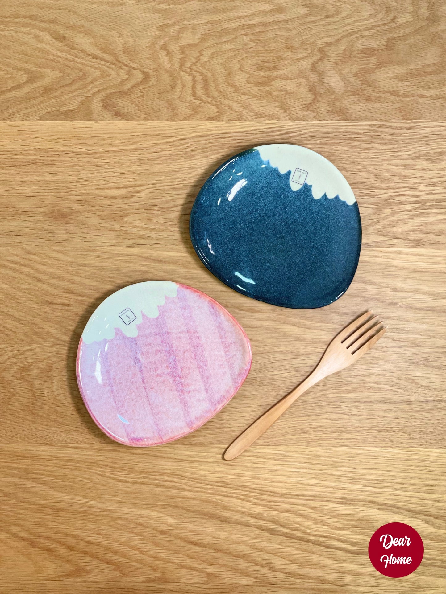 日本製 ❘ 六魯富士山餐碟 (青富士)