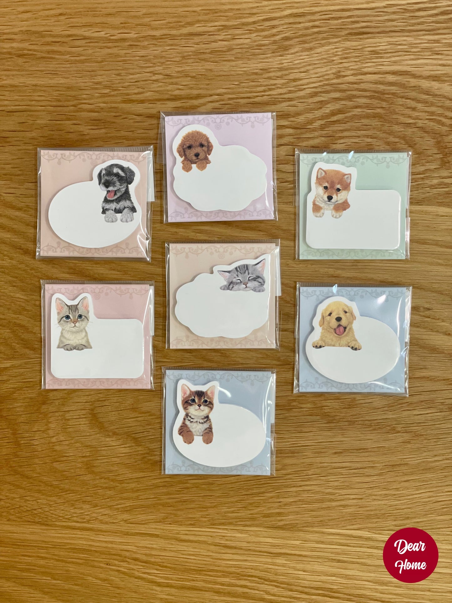 日本製 ❘ 迷你便利貼 (小狗) (橙色)