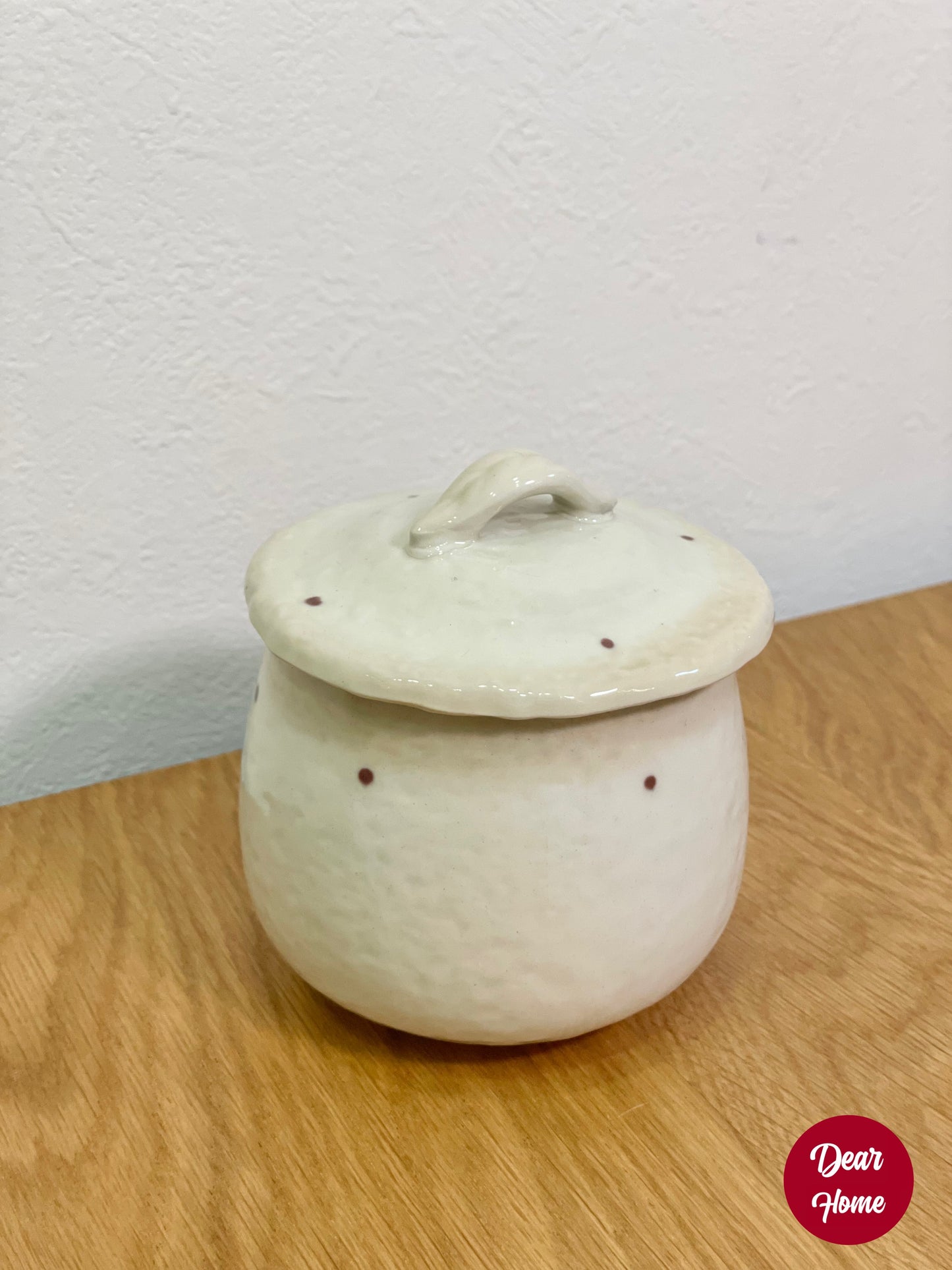 日本製 ❘ 可愛波點美濃燒茶碗蒸 (9cm)