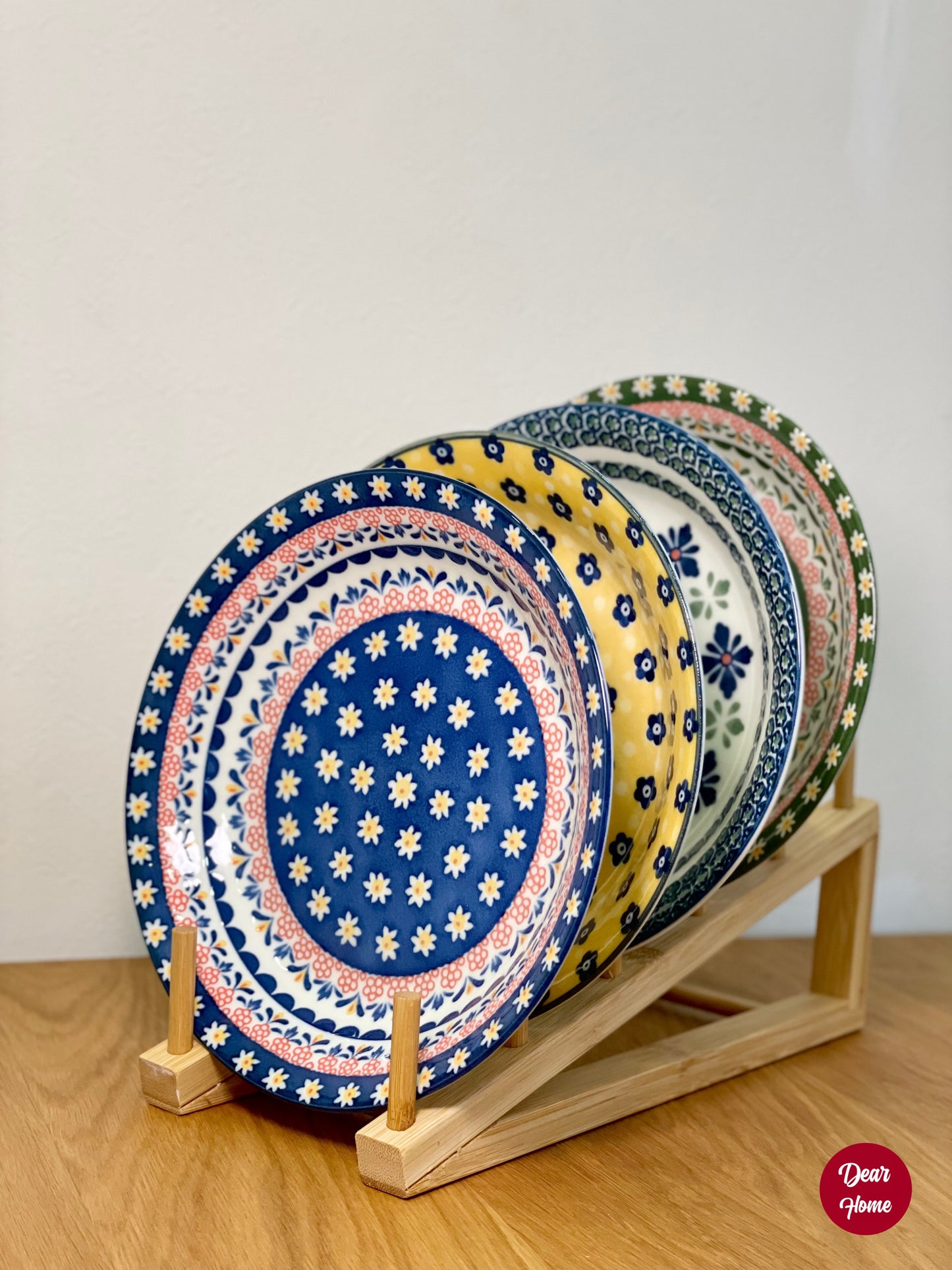 日本製 ❘ Polska系列波蘭風碎花餐碟 (21.7cm)