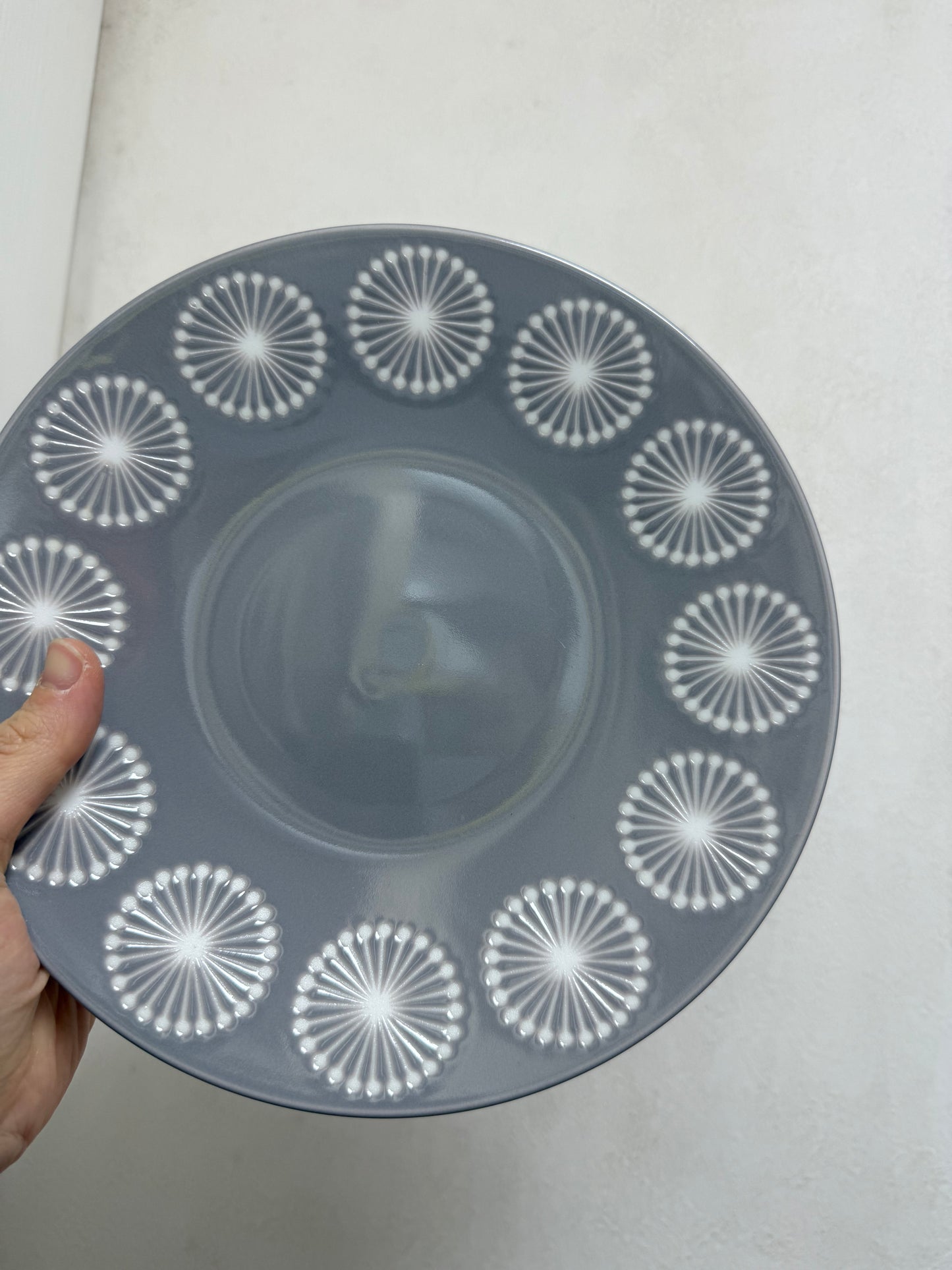 **瑕疵品** 日本製 ❘ Moco系列蒲公英美濃燒餐碟 (22.2cm)