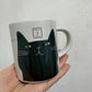 **瑕疵品**日本製 ❘ 六魯手繪貓咪馬克杯 (250ml) (黑貓)