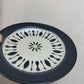 **瑕疵品** 日本製 ❘ 黑白珠光面餐碟禮盒裝 (23.5cm)