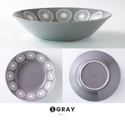 日本製 ❘ Moco系列蒲公英美濃燒深碟 (22.3cm)