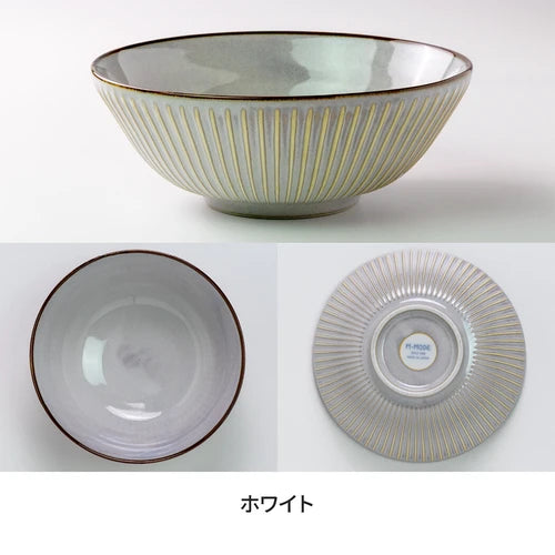 日本製 ❘ Sendan系列美濃燒湯麵碗 (21.7cm)