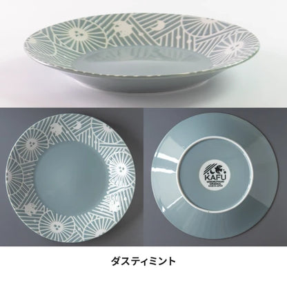 **瑕疵品**日本製 ❘ Kafu系列美濃燒餐碟 (23.8cm)