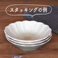 日本製 ❘ Ashikaga系列美濃燒花形餐碗 (17.5cm)