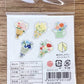 日本製 ❘ 古川紙工和紙貼紙 (花束)