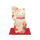 日本製 ❘ 日本和紙吉祥梅花招財貓 (14.5cm)